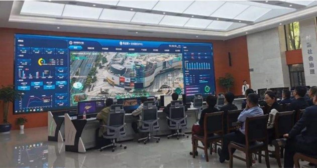 某市级公安指挥中心